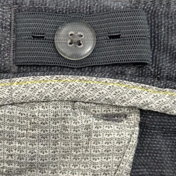 Zara Boys Youth 11/12 Large Shorts Chino Khakis Navy Blue Adjustable Stretch NWT - Picture 9 of 12